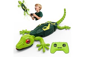 Yidoroye Wall Crawler Gecko Remote Control Cars,Robo Alive Lizard Toys for 3 4 5 6 7 8 Year Old Boys Gifts Wall Climbing Lizard Robot Gifts for 3 4 5 6 7 8 9 Year Old Boys Toys Age 3-9 Chameleon Xmas