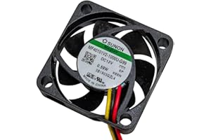 SUNON 12 V DC 0,48 W, 40 x 40 x 10 mm, 11,9 m³/h, 5800 giri/min, 11,9 m³/h Sunon MF40101V21000UG99