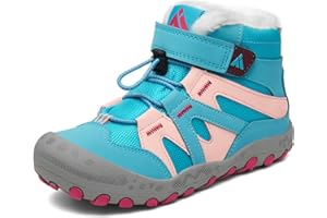 Mishansha Niño Botas de Nieve Unisex Botas Niñas Invierno de Chicos Chicas Zapatillas Calientes