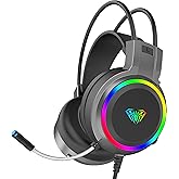 Aula S608 Rainbow 3.5mm + USB-A Gaming Oyuncu Kulaklığı