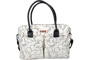 Mickey Mouse Proud of You Sac à langer unisexe Blanc vieilli Disney Fan-Merch Films