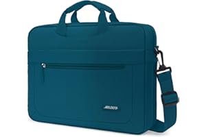 MOSISO Torba listonoszka na ramię na laptopa z regulowaną głębokością na dole