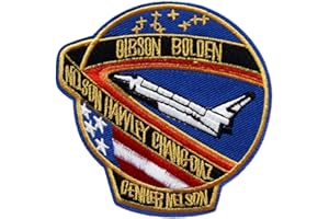 topt rasta ecusson NASA Astronaute Navette Spatiale USA Enterprise Discovery fusée Etoile Space Explorateur planete Espace 8,5x8,5cm