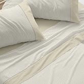 Burrito Blanco | Bed Sheet Set 100% Cotton Bed 80 Wheat | 3 Pieces: Fitted Sheet, Top Sheet and Pillowcase | 144 Thread Count