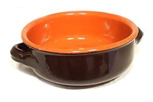 Colì Tegamino Ciotola in Terracotta Linea Bruna Diametro 17cm per sughi zuppe minestroni