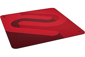 BenQ ZOWIE G-SR-SE Rouge II duża podkładka pod mysz do gier e-sport, kolorowa tkanina odporna na wilgoć, gładkie uczucie poślizgu ze stałą kontrolą, jednolita gumowa podstawa o wysokiej gęstości o