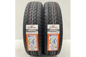 GENERIC 2 X 195 75 16C POWERTRAC COMMERCIAL VAN 195/75R16C 107/105R 8PR M+S TYRES AMAZING C & B RATED LABELS 1957516C,1957516