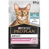 Purina Pro Plan Delicate Digestion Sos İ&ccedil;inde Okyanus Balıklı Yetişkin Kedi Maması 85gr Pouch x 26 Adet