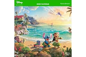 ANDREWS MCMEEL PUBLISHING Disney Dreams Collection by Thomas Kinkade Studios: 2025 Wall Calendar