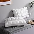 YOUR MOON Pillows Standard Size Set of 2, Soft Support Standard Pillows 2 Pack for Bed, Fluffy Down Alternative Pillow, Luxury Hotel Gel Pillow for Side Sleeping (White)