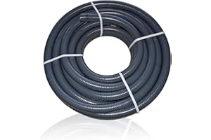 NICHTGANZDICHT24.DE ACQUA CARGO Flexibler PVC Druckschlauch Ø 50mm 25m PVC Klebeschlauch 2m-25m Flexschlauch Flexrohr 50mm unterirdisch verlegbar Pool Teich Schwimmbad