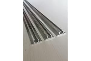 KEDERUK Awning C Rail 1.2m Section aluminium Profile Caravan Motorhome Campervan with D/S tape (3x1.2m)