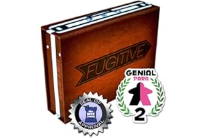 2 Tomatoes Games- Fugitive | Juego de Mesa de Cartas | Gestión de Manos | para 2 Jugadores | Idioma: Español | Temática: Policial
