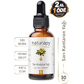 Naturapy Sarı Kantaron Yağı (St. John&rsquo;s Wort Oil) Maserasyon | Ekstraksiyon Yağı 30 ml Damlalıklı Cam Şişe