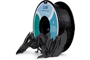 ZIRO PLA Glitter Filament 1.75mm, Glittrande 3D Skrivar Filament PLA 1kg