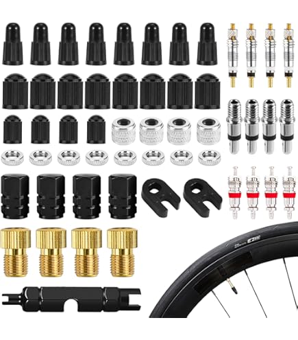 Ventieladapterset, 7-delig, Voor Fiets, Auto, Bal En Luchtmatras Universele Balpompnaalden