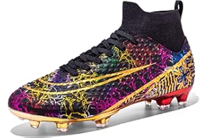 MINGSIBO Botas de fútbol para hombre para niños, zapatos de entrenamiento profesionales, deportivas, botas de competición para niños, fútbol, estudiantes, zapatillas de deporte