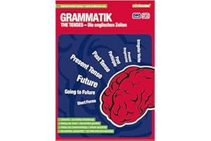 mindmemo Lernfolder - The Tenses Die englischen Zeiten Grammatik lernen für Kinder und Erwachsene Lernhilfe Zusammenfassung DIN A4 6seitig: ... Lernhilfe - PremiumEdition (foliert)