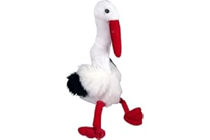 KDO-JOUETS.COM Peluche Cigogne Qui Parle et Danse, RODA