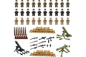 DXPETA Toy Soldiers Army Toys Set, 30 Pcs Military Figures for Kids, Army Men for War Games and Educational Play, Durable Plastic Soldiers for Strategy Games and Collections