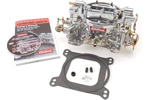 Edelbrock 1407 Performer 750 CFM Square Bore 4-Barrel Air Valve Secondary Manual Choke New Carburetor