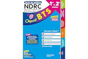Objectif BTS NDRC (1re et 2e années) - Toutes les épreuves, examen 2026