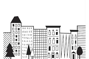 Darice 30032592 Prägeschablone, Prägefolder Stadtszene, Plastik, A6, Durchsichtig