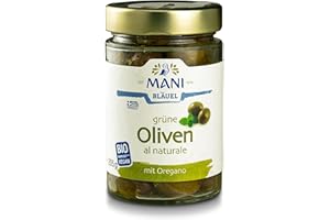 Mani Bläuel MANI Grüne Oliven al naturale, bio (2 x 205 gr)
