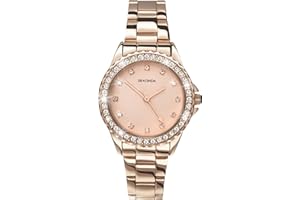 Sekonda Elizabeth 33mm Women's Watch with Stone Set Case and Stainless Steel Bracelet