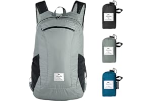 Naturehike Ultraligera Mochila Plegable 18L Pequeña Mochila de Senderismo para Mujeres Hombres Impermeable Mochila para Escalar Camping Ciclismo Bicicleta de Viaje de Negocios