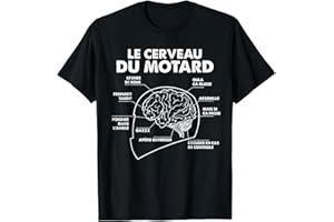 IDÉE CADEAUX MOTARD HOMMES & FEMME MOTORCYCLE MOTO Motard Homme Moto Cadeau Moto Papa Frère Biker Père T-Shirt