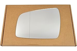 Less4spares Wing Mirror Glass Left Compatible with Vauxhall Zafira B 2009-2014 STICK-ON Passenger Near Side with Blind Spot
