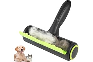 NURSCARE Pet Hair Remover Roller, Lint Roller for Pet, Cat and Dog Hair Remover for Furniture, Couch, Carpet, Clothing and Bedding - Portable, Multi-Surface Fur Removal Tool