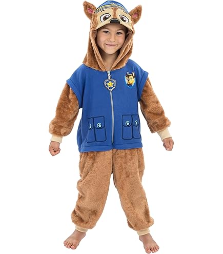 Paw Patrol Marshall Costume Hat and Jumpsuit for Boys, Paw Patrol Movie Character Outfit with Badge, Classic Toddler Size Small (2T