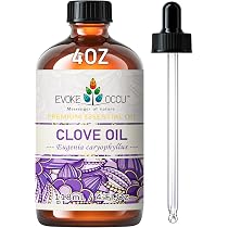 HIQILI 100ML Olio di Chiodi di Garofano per Denti e Gengive ...