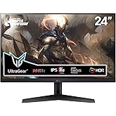 LG Electronics LG UltraGear™ 24GN60R-B 24 Inch Gaming Screen - IPS Panel FHD (1920x1080), 1ms GtG 144Hz, HDR 10, sRGB 99%, AM