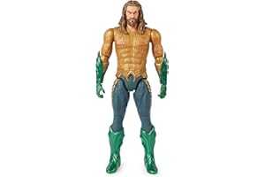 DC Comics Aquaman - Figurine 30 Cm Aquaman and The Lost Kingdom - Figurine Aquaman Articulée 30 Cm - Revivez Les Aventures du Héros des Océans Ou Créez Vos Propres Histoires - Jouet Enfant 3 Ans Et +