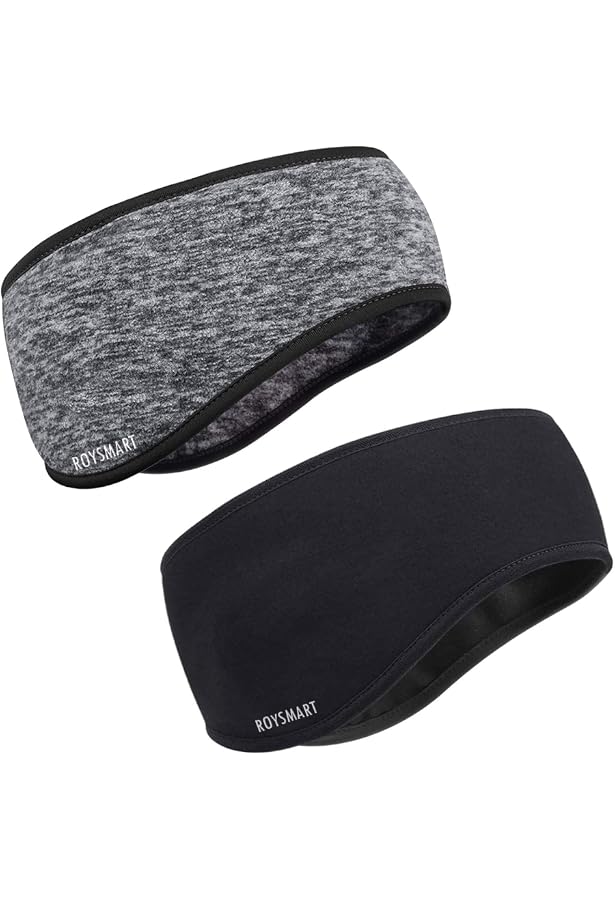 AYBUY Bandeaux Sport 3 Pièces - Cache-Oreilles Hiver Course à Pied, Yoga, Ski - Confortable Et Respirant
