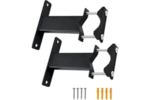VANROUG Doppel-Schelle Mastschelle,Rohr- oder Masthalterung 25-58mm, für Sat-Schüssel/DVB-T2 Funkantenne/LTE-Antenne/Sonnenschirm/Sonnensegel/Wetterstation