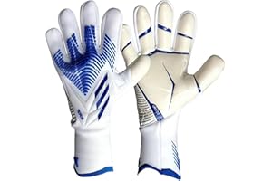 PEIXEN Gants De Gardien De But, Gants De Football pour Enfants, Gants De Football pour Garçons, Filles Et Gardiens De But Juniors, Gants De Football pour L'entraînement Et Les Jeux, Antidérapants 9 D