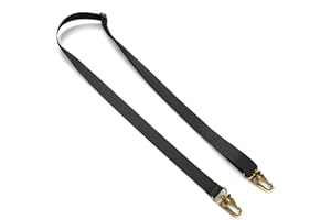 VIPERADE VAA2 - Tracolla universale di ricambio, 139,7 cm, regolabile, con ganci girevoli in metallo, per radio e mini cellulare, mini marsupio e borsa per accessori, nero, Medium