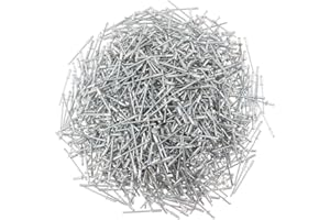 Shiwaki 1000 Pack Cabeza DE LA Cúpula Pop Rivets Abierto Ciego Aluminio 3mm - Plata, 3.0x6mm