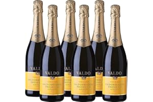 FAMIGLIA BOLLA Prosecco Valdobbiadene DOCG | Valdo | Bollicine Italiane | 6 Bottiglie 75 Cl | Conegliano Veneto | Idea Regalo