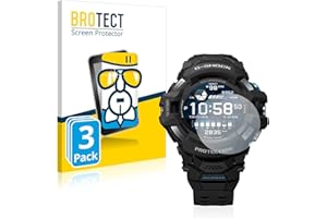 BROTECT Protector Pantalla Cristal para Casio G-Shock GSW-H1000 Protector Vidrio (3 Unidades) - [Dureza 9H, Anti-Arañazos]