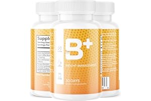 SUPREME KETO LABS B+ Weight Management Capsules - for Weight Loss - 60 Capsules - 1 Month Supply - 1000MG