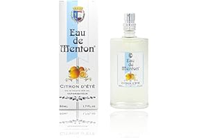 Eau de Menton - Citron d'Eté - Citron Fleur d'Oranger - Prestige de Menton, Artisan Parfumeur (50 ml)