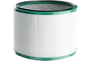 WuYan Filtro de repuesto para purificador de aire para Dyson Pure Hot + Cool Link HP00 HP01 HP02 HP03 DP01, filtro HEPA de repuesto con filtros de carbón activado, filtración de 3 etapas