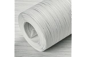 Trafagala Hellgrau Vliestapete Scandinavian Streifentapete Tapete Modern Streifen mit Textilartiger Oberfläche Blockstreifentapete Boho Gestreifte Tapete Flur Schlafzimmer Wohnzimmer