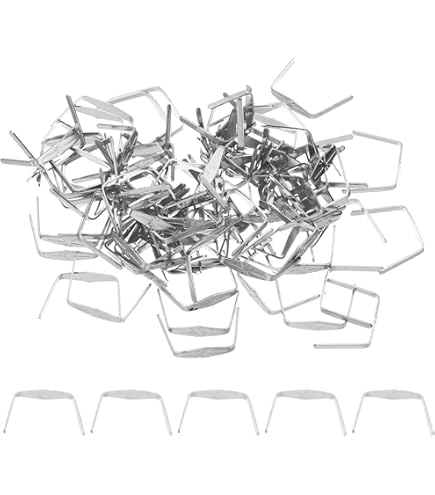 200 Clip Per Lampadari In Cristallo - 13x12 Mm, Cromate, Per Fissare Cristalli