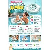 MayToys Dinozor Temalı 2in1 B&uuml;y&uuml;yen Bebek Simidi - S&ouml;k&uuml;lebilir Oturaklı & Fonksiyonel Deniz Simidi